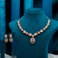 Rose Gold Necklace Set