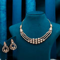 Rose Gold Necklace set