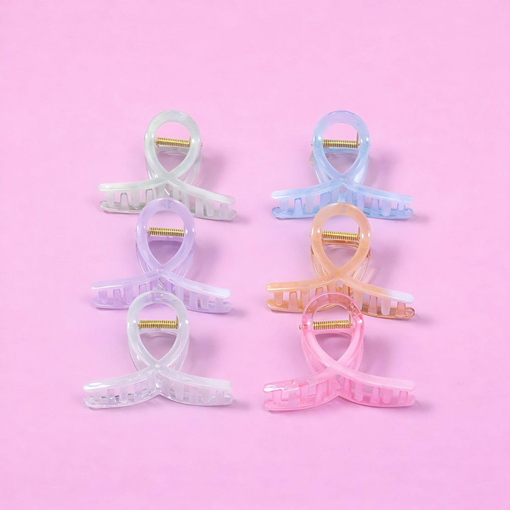 Knot Loop Hair Claw Clip