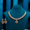 Rose Gold Necklace Set