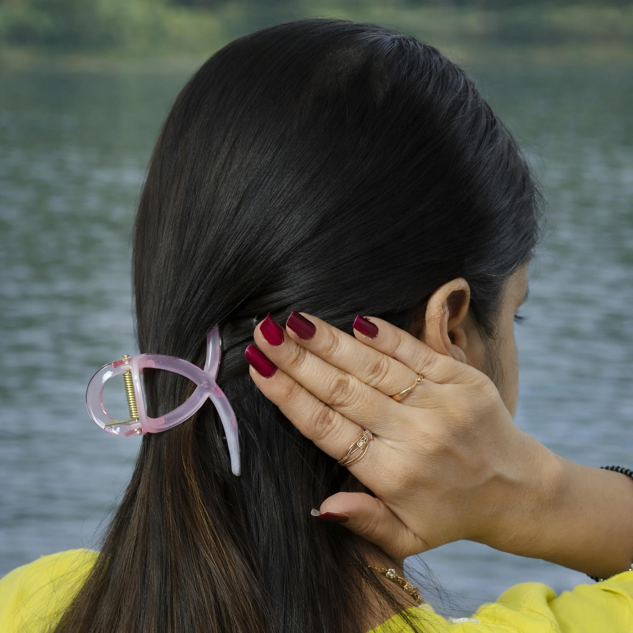 Knot Loop Hair Claw Clip