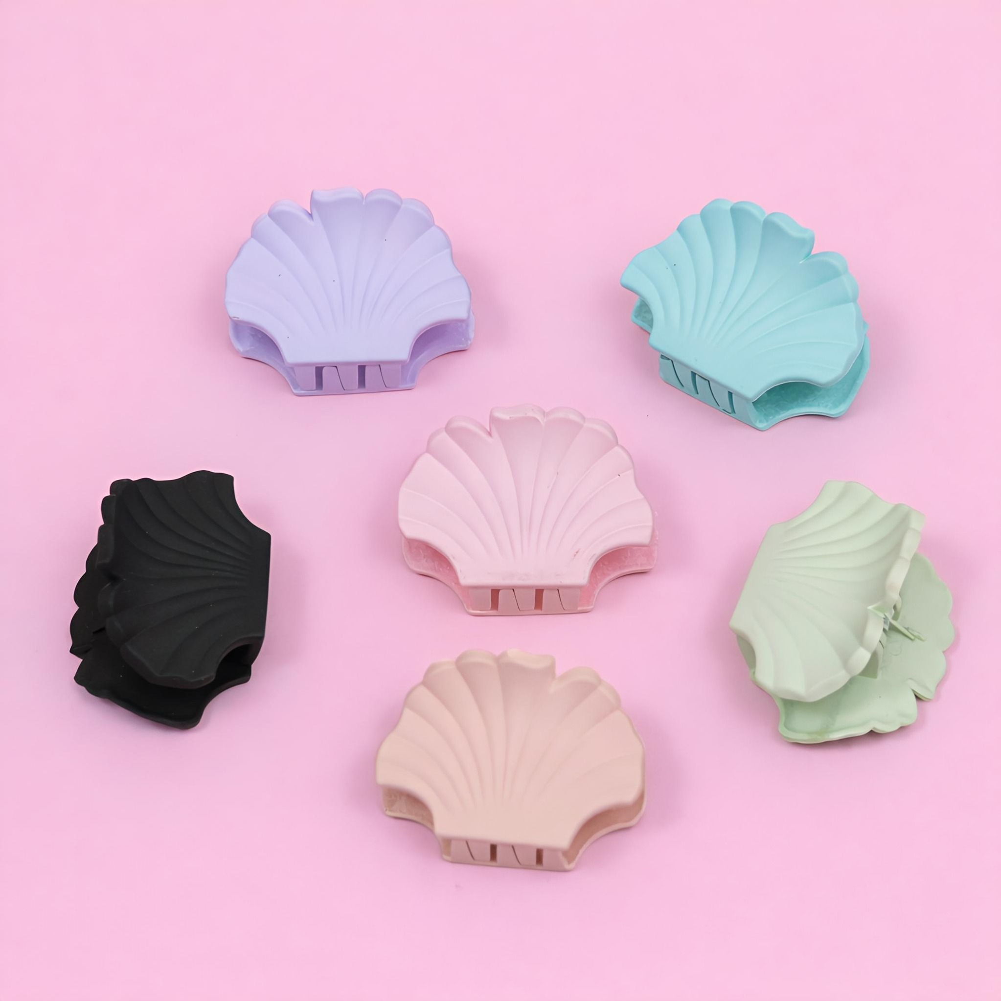 Matte Shell Mini Hair Claw