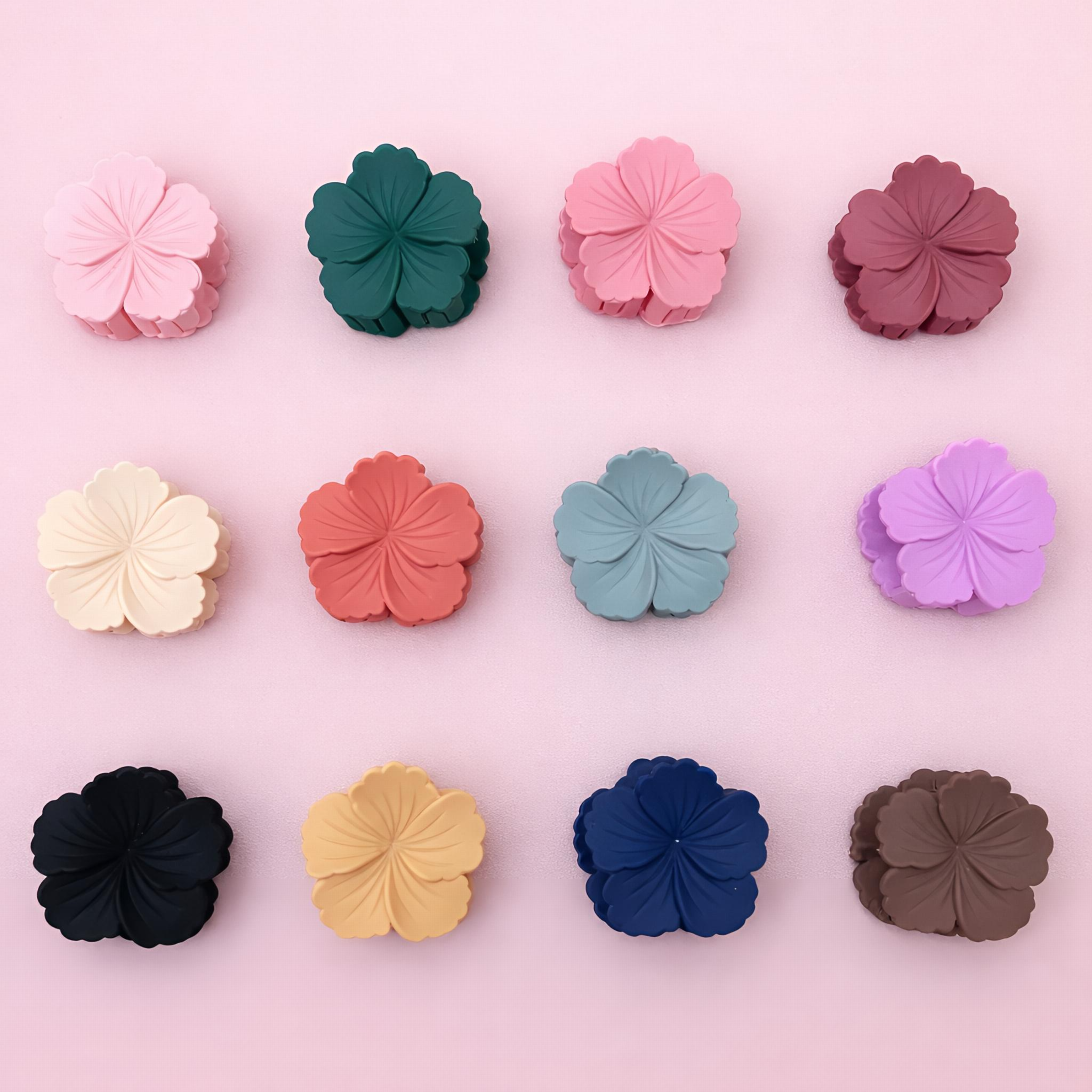 Mini Flower Hair Claw Clip