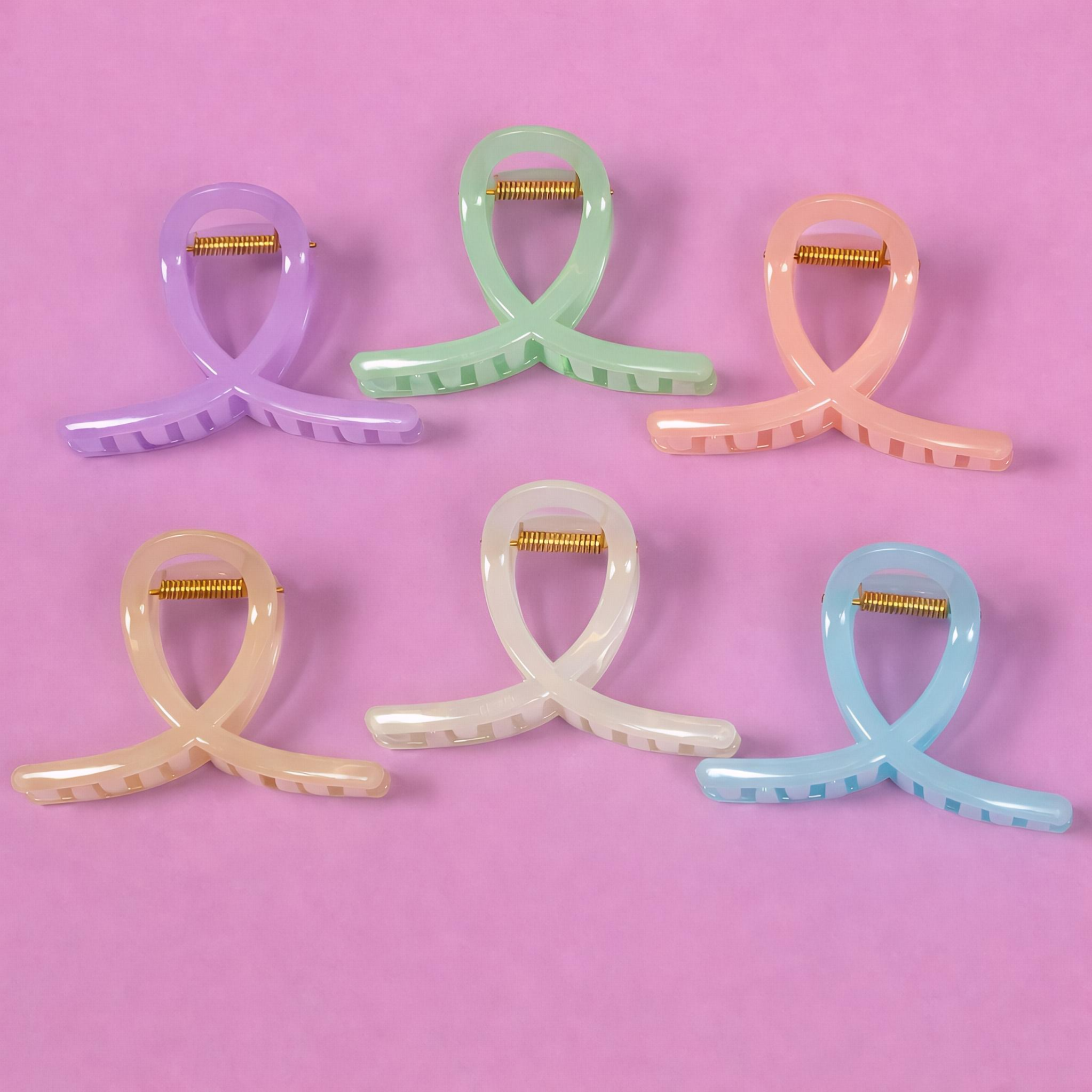 Elegant Loop Hair Claw Clip